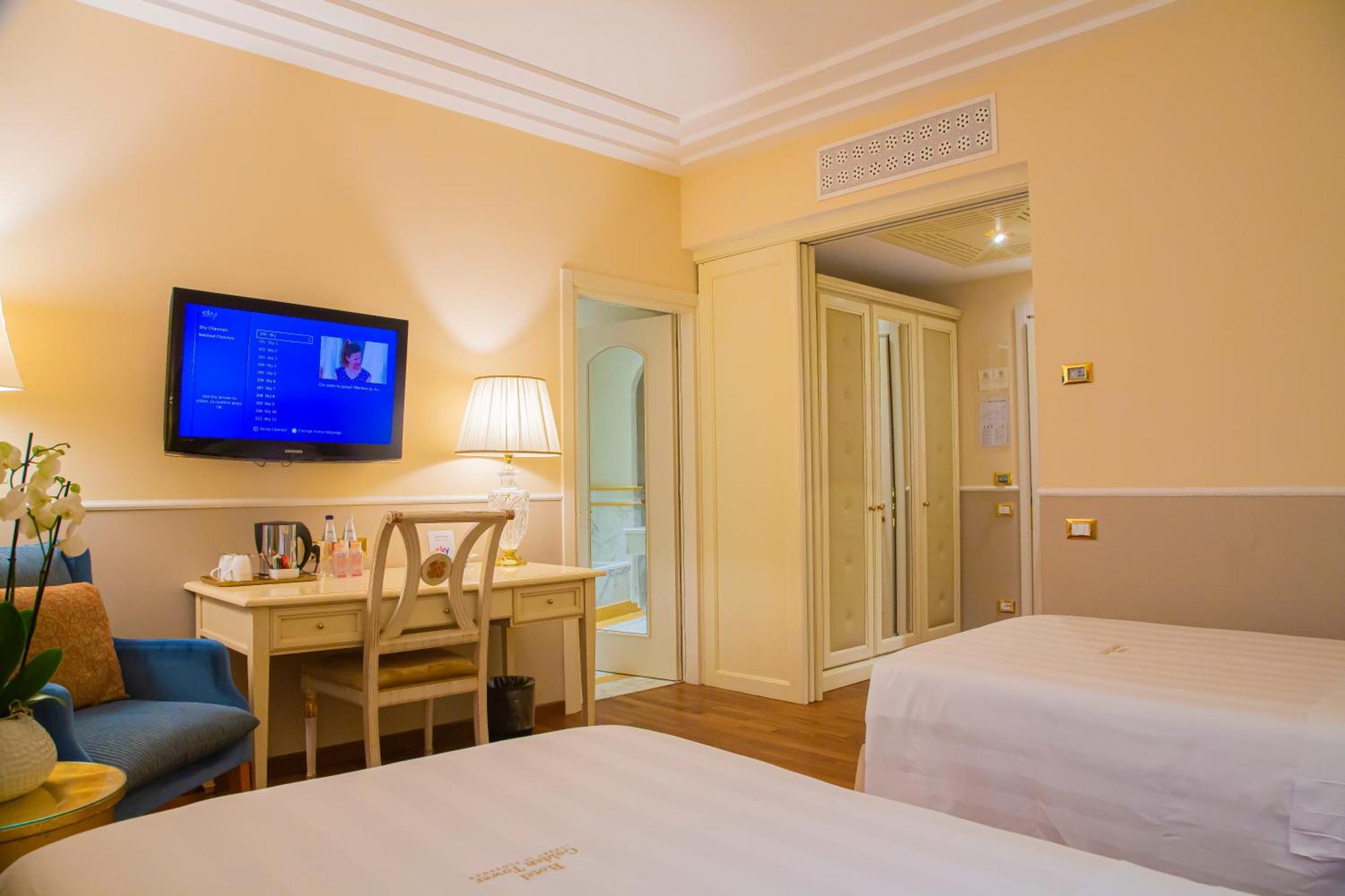 Golden Tower Hotel & Spa Firenze Kültér fotó Deluxe Room